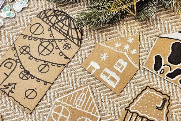 картонные домики