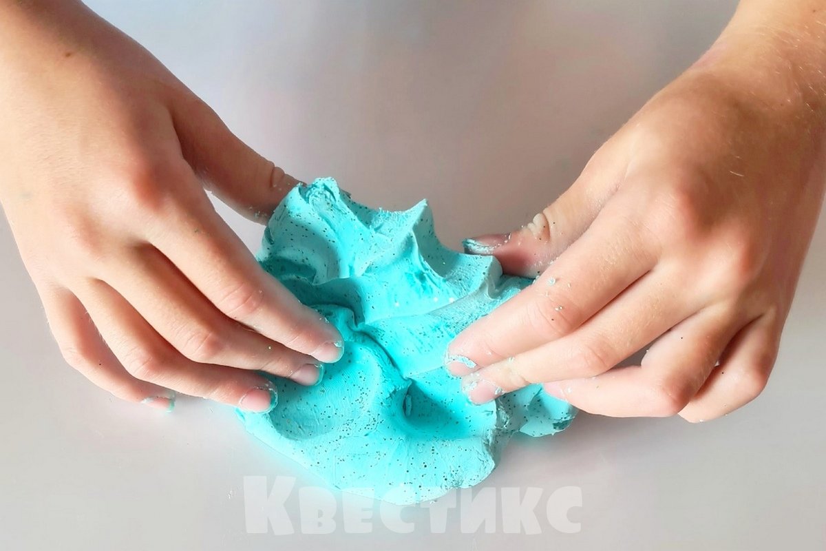 Как сделать жвачку для рук в домашних условиях без клея, фото - 1igolka.com