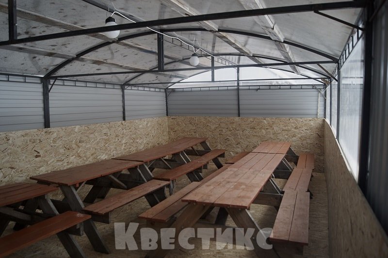 Беседка на 40 человек