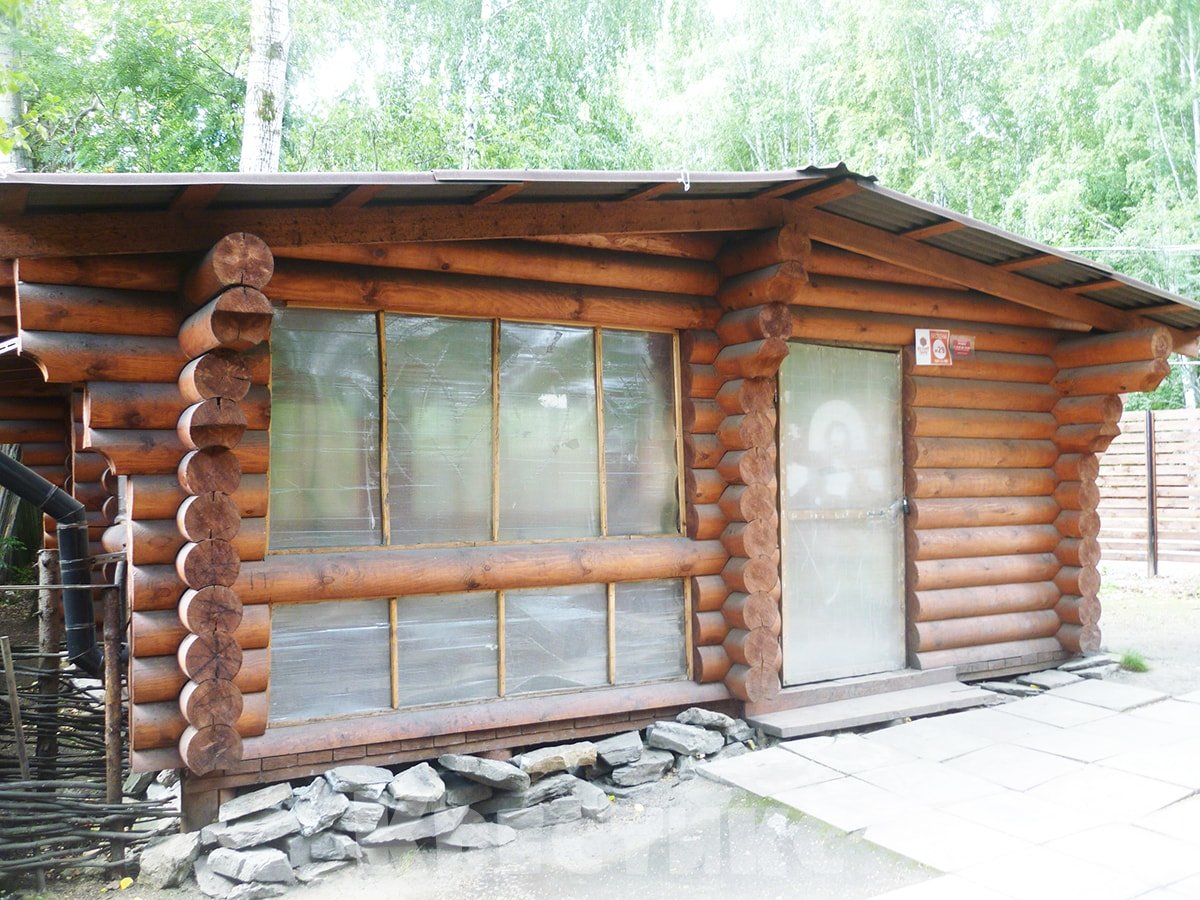 Беседка с парковкой